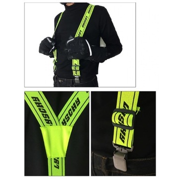 Мотоциклетные подтяжки для брюк L