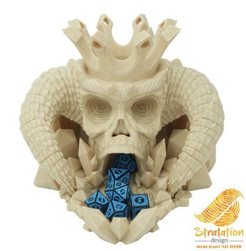 Башня кубиков с черепами Короля демонов - Башня кубиков с духом демонов