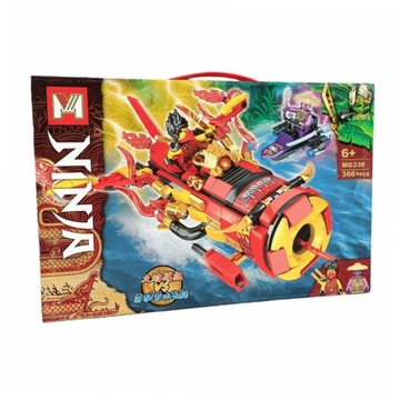 KLOCKI NINJA 366 EL. ODRZUTOWIEC NINJAGO