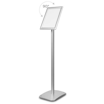 Подставка для информации/меню Стандартный серебристый А4