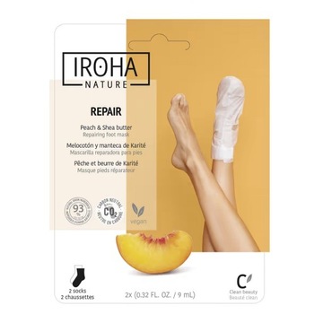 Iroha Nature Repair 2 x 9 ml skarpetki złuszczająceb