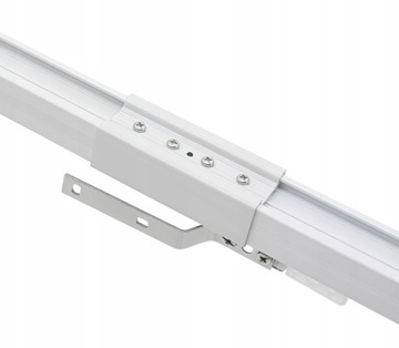 KARNISZ ELEKTRYCZNY FLEX SMART REGULOWANY 220-400 CM BIAŁY Z PILOTEM