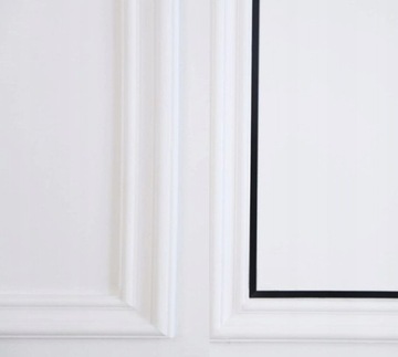 ДЕКОРАТИВНАЯ настенная планка Самоклеящаяся металлическая отделка 3 x 244см