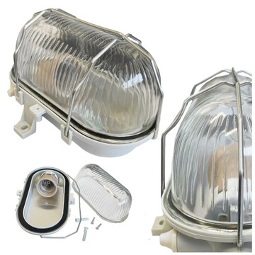 LAMPA PIWNICZNA GARAŻOWA 60W E27 IP54 LED