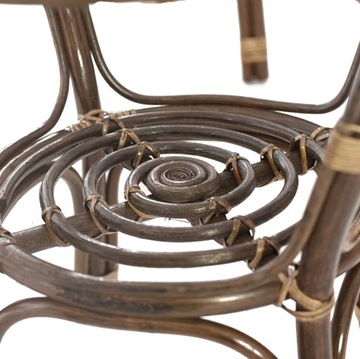 КОМПЛЕКТ РОТАНГОВОЙ МЕБЕЛИ САДОВАЯ МЕБЕЛЬ ИЗ РОТАНГА КОРИЧНЕВЫЕ ПОДУШКИ BAHAMA II