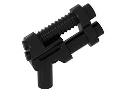 LEGO - Broń Pistolet - CZARNY - 95199 NOWY