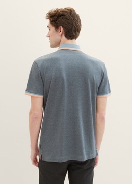 Tom Tailor Basic Polo Shirt - Navy Grey Mint Twoto