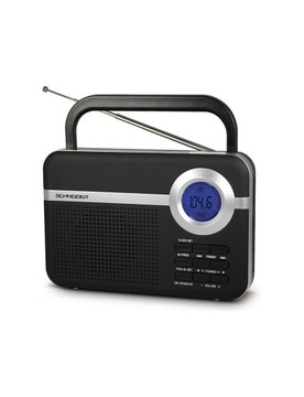Radio przenośne FM PLL z funkcją budzika Schneider