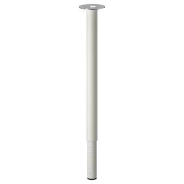IKEA OLOV Noga regulowana, biały 60-90 cm