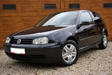 Volkswagen Golf IV Hatchback 1.6 16V 105KM 2002 VW GOLF IV **HIGHLINE** 1.6 16V BENZYNA, CZARNA PERŁA, PERFEKCYJNY STAN !!!