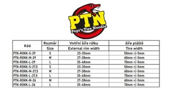 Wkładki antydobiciowe PEPI'S Rokk Line 27,5'' L