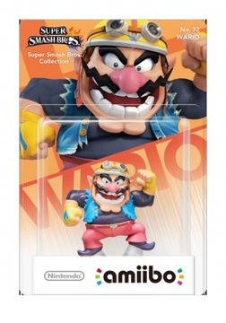 FIGURKA AMIIBO WARIO NO. 32 [NINTENDO]