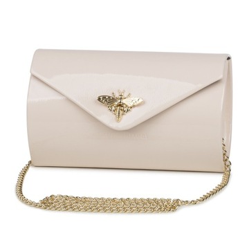 LAURA BIAGGI TOREBKA KOPERTÓWKA NA ŁAŃCUSZKU MAŁA