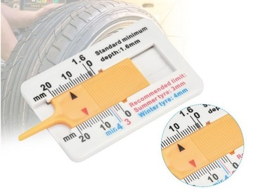 Тестер, индикатор износа шин, измеритель глубины и высоты протектора.