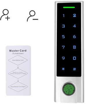 Кодовый замок-шифратор - водонепроницаемый, работает по отпечатку пальца