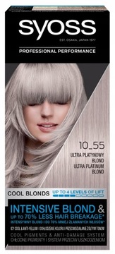 Syoss Farba 10-55 ULTRA PLATYNOWY BLOND