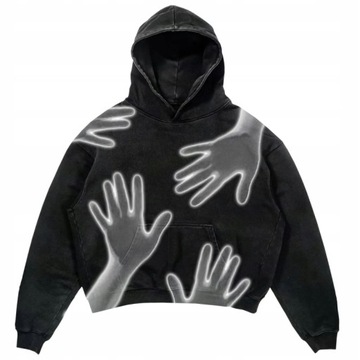 bluza męska y2k Streetwear bluza damska trendy