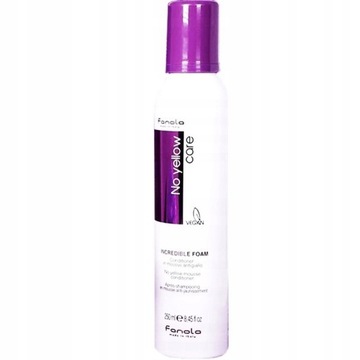 FANOLA Odżywka do włosów blond w piance NO YELLOW 250ml