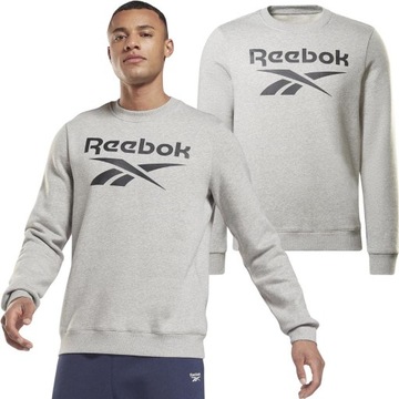 Bluza męska sportowa dresowa REEBOK Identity Fleece Crew Sweatshirt S