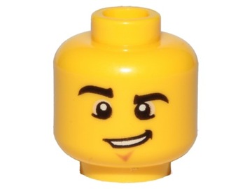 LEGO figurka głowa 3626cpb0857 City 1 szt N