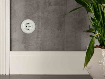 РОЗЕТКА LOFT РЕТРО 230В С JLM ШТЫРЬКОМ БЕЗ РАМКИ