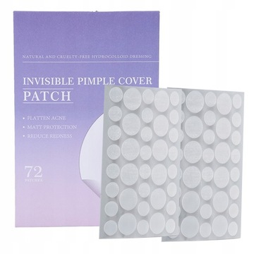 72X ПАТЧИ АКНЕ НОЧНЫЕ ПАТЧИ Прыщи