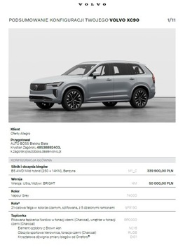 Volvo XC90 II 2026 VOLVO XC90 ULTRA BRIGHT AWD, zdjęcie 9