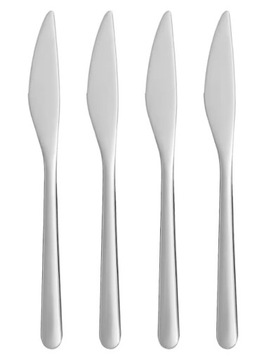 IKEA FORNUFT Komplet 4 noży ze stali nierdz.