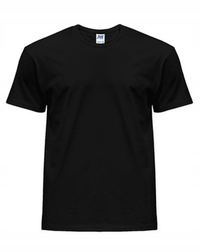 T-shirt koszulka bawełna męska wygodna czarny