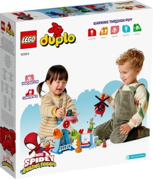 LEGO Duplo 10963 Spider-Man i przyjaciele w wesoły