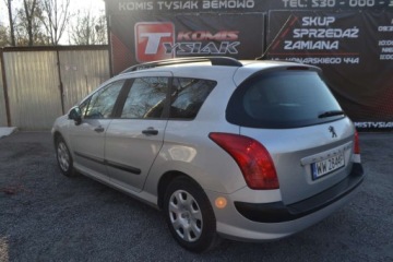 Peugeot 308 I Kombi 1.6 HDi FAP 92KM 2010 Peugeot 308 BEMOWO 1.6 Diesel, 2010 rok produkcji KOMIS TYSIAK, zdjęcie 4