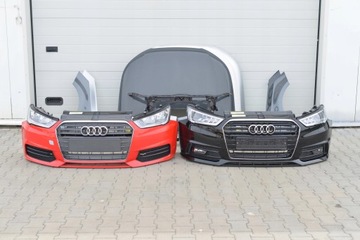 MASKA ZDERZAK GRILL BŁOTNIK LAMPA H7 XENON FULL LED PAS BELKA AUDI A1 8X0