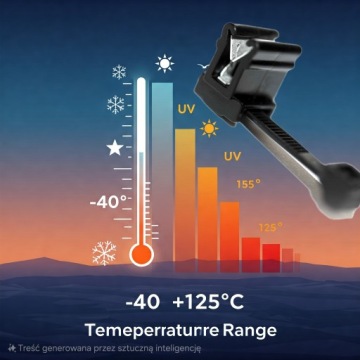 Кабельные стяжки с клипсой 100x2,5 мм черный - Клипса d