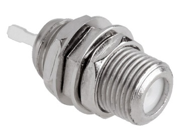 Gniazdo SAT F montażowe do obudów przykręcane 2szt