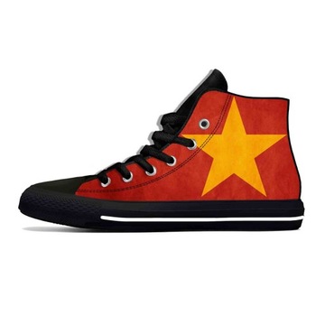 espadryle Anime Cartoon wietnam wietnamska flaga p