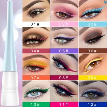 Красочный Подводка Для Глаз Ручка Макияж Глаз Белый Розовый