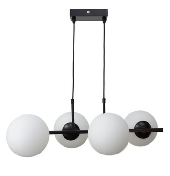 Lampa sufitowa NP4-e14-k51-cz do LED szklany klosz