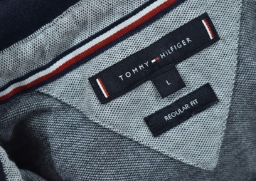 TOMMY HILFIGER Męska Koszulka Polo Regular Fit / L