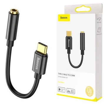 Baseus Adapter Audio Jack USB-C DAC do Galaxy S21