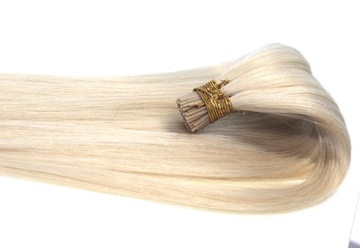 WŁOSY DOCZEPIANE Naturalne PASEMKA 50cm ringi #60