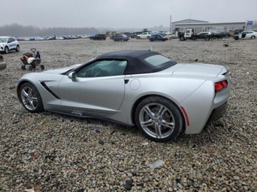 Chevrolet Corvette C7 2017 Chevrolet Corvette 2017, 6.2L, STINGRAY 3LT, porysowany lakier, zdjęcie 1