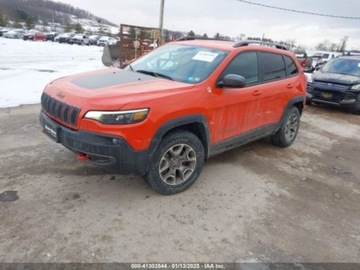 Jeep Cherokee V 2021 Jeep Cherokee 2021r., Trailhawk, od ubezpieczalni 3.2 Benzyna 271KM, zdjęcie 2