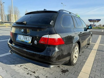 BMW Seria 5 E60 Touring 525 d 177KM 2005 BMW 525 Zadbana | 2.5 D | 177KM, zdjęcie 3