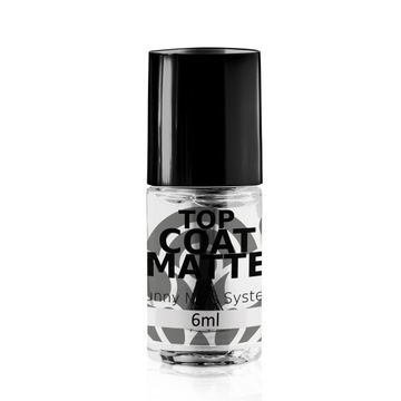 SUNNY NAILS TOP COAT MATT utwardzacz DO LAKIERU matowy matujący 6ml