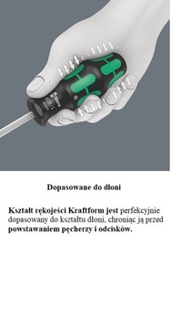 KRAFTFORM KOMPAKT 27 НАБОР, НАБОР 2, 7 ПРЕДМЕТОВ WERA