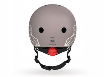 Scootandride Детский шлем XXS-S 1-5 лет Brown Lines