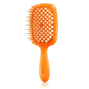 JANEKE SUPERBRUSH SZCZOTKA DO WŁOSÓW ANTYSTATYCZNA FLUO POMARAŃCZOWA