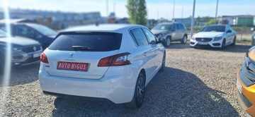 Peugeot 308 II Hatchback 5d 1.6 THP 125KM 2014 Peugeot 308 Ledy xsenon navi panorama biała, zdjęcie 7