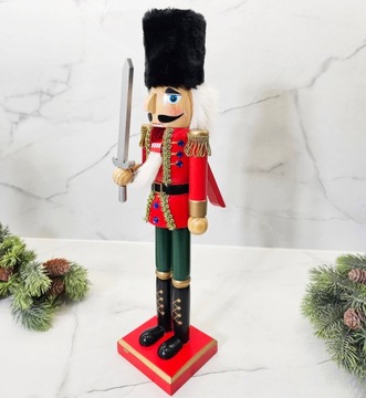 DZIADEK DO ORZECHÓW TG3807 38 CM FIGURKA XXL ŚWIĘTA BOŻEGO NARODZENIA