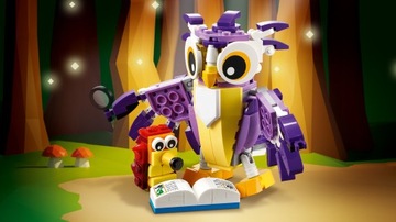 LEGO CREATOR 3IN1 31125 ФАНТАСТИЧЕСКИЕ ЛЕСНЫЕ СУЩЕСТВА